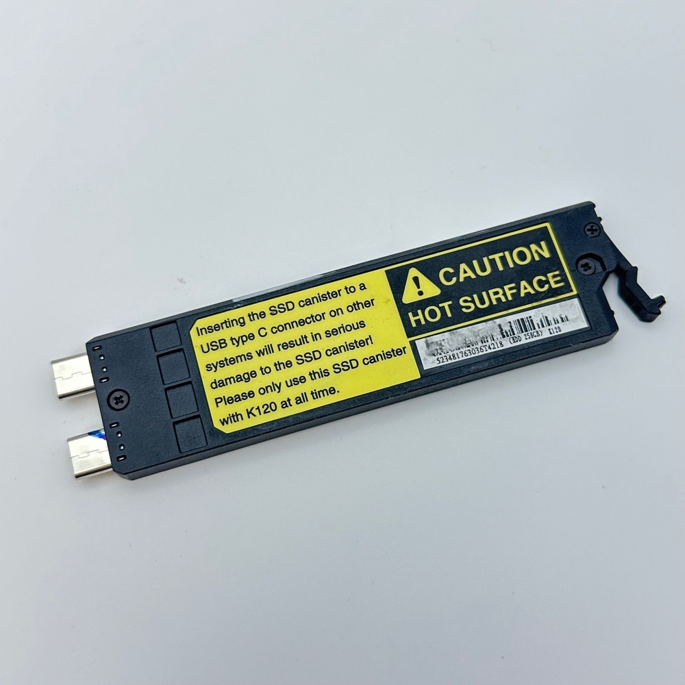 2pcs Original For GETAC K120 SSD Canister Caddy Removable
