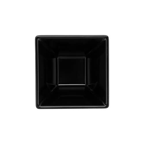 G.E.T. Enterprises ML-278-BK Black 8 oz., 4" Square Bowl