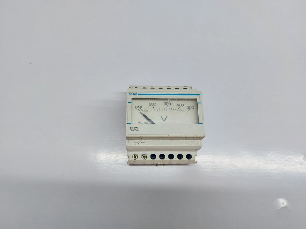Hager sm 500 Voltmeter 0-500v