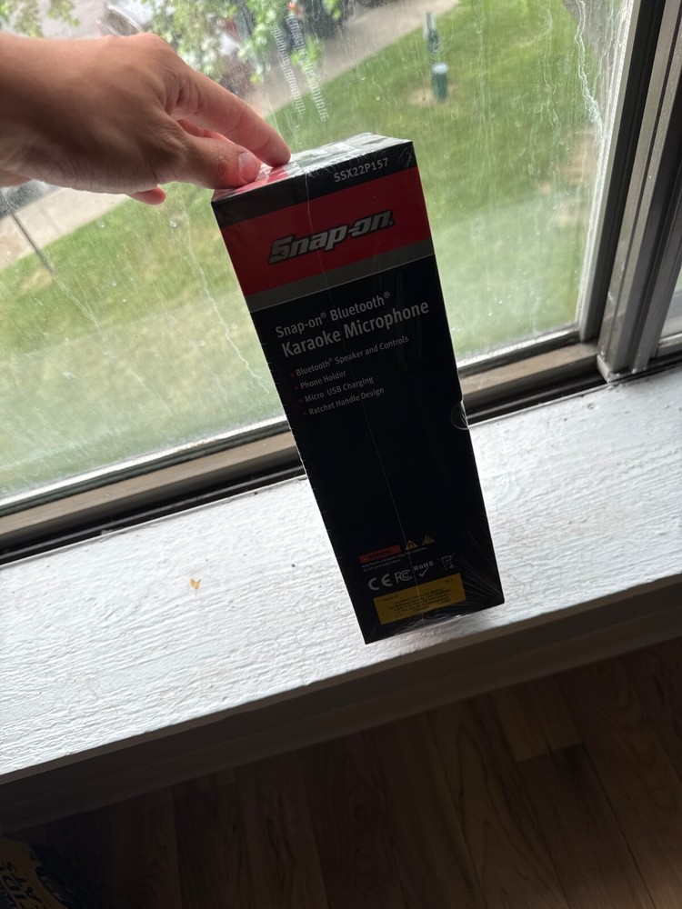 New Snap-On Bluetooth Karaoke Microphone Bluetooth Microphone SSX22P157