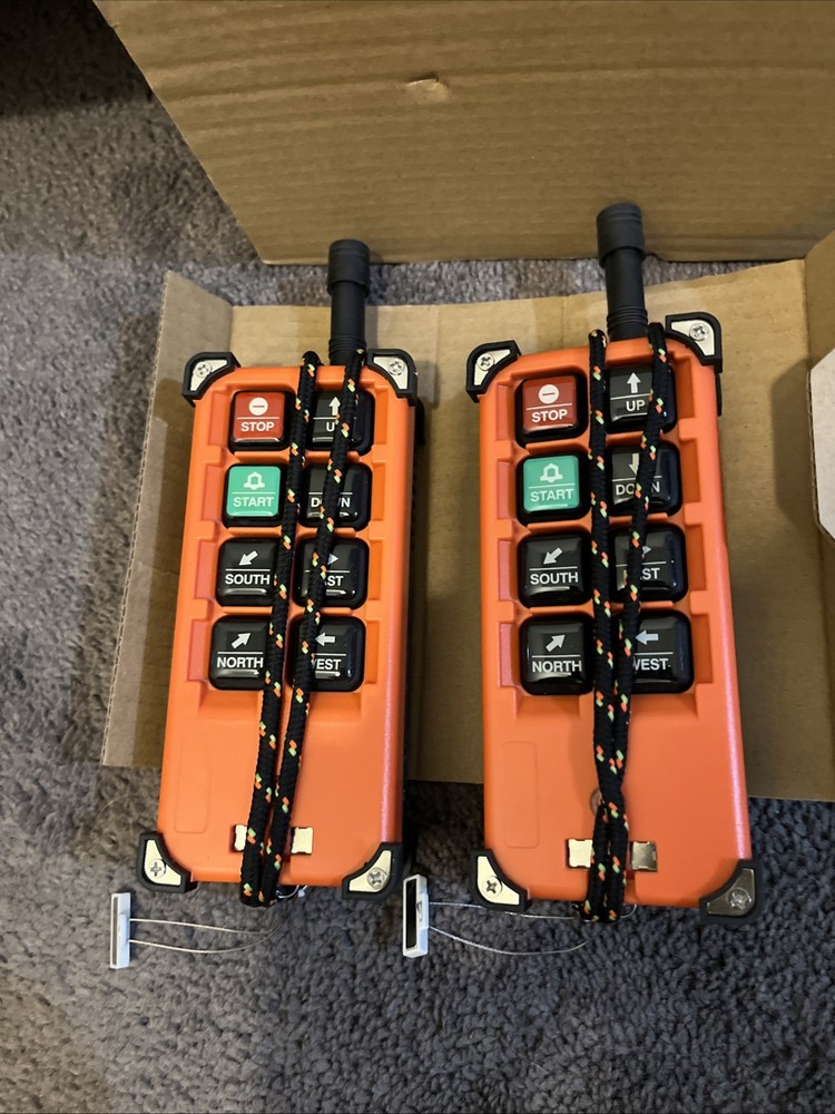 F21-E1B Hoist Crane Industrial Remote Control Wireless Transmitter Push Button S