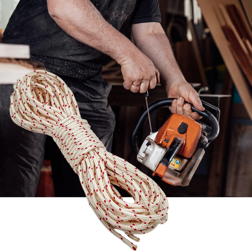 3mm Pull Cord Starter Rope 12M Recoil String for Chainsaw Trimmer Edger Weed ...