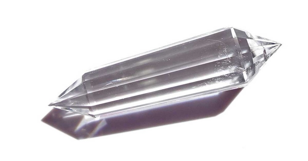 Clear Quartz Vogel 12-sided Crystal - v506