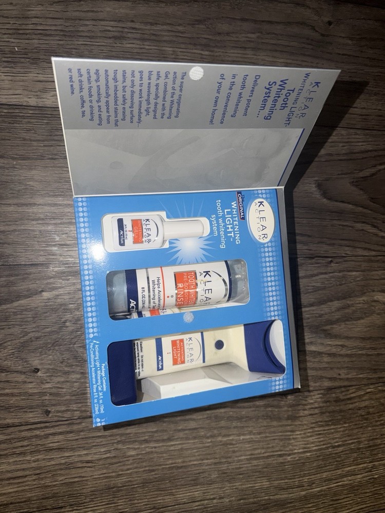 Klear Action The Original Activating Whitening Light System - Tested & Working