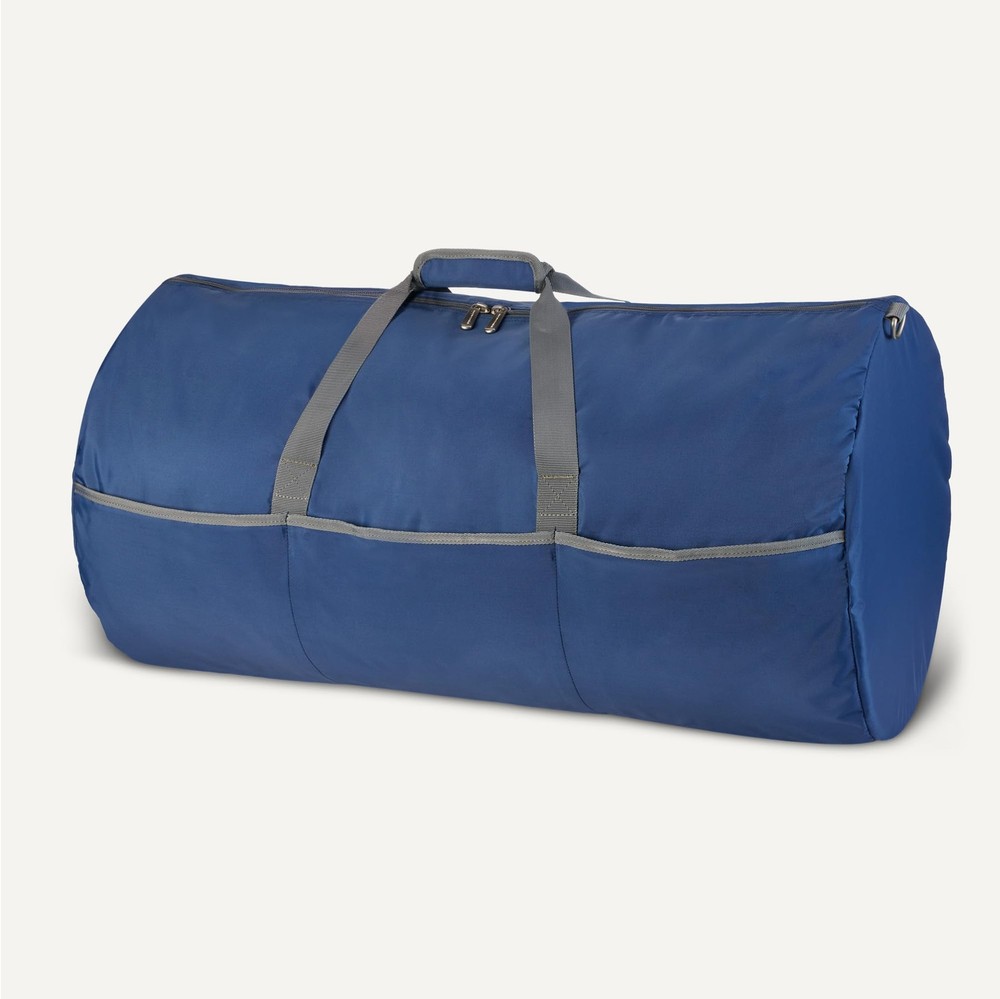 Amazon Essentials Extra Large Foldable Nylon Duffel 32.4 inches, Navy Blue