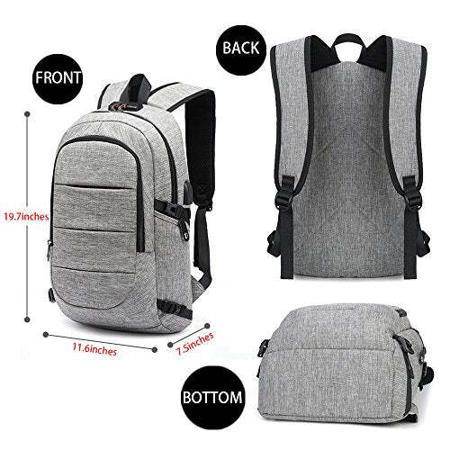 School Multi Media Bookbag Security Backpack