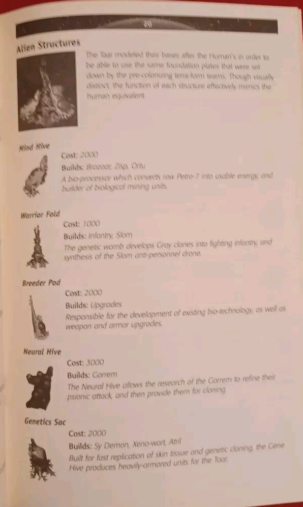 Dark Colony User Instruction Manual REPLACEMENT Only PC SSI 1997