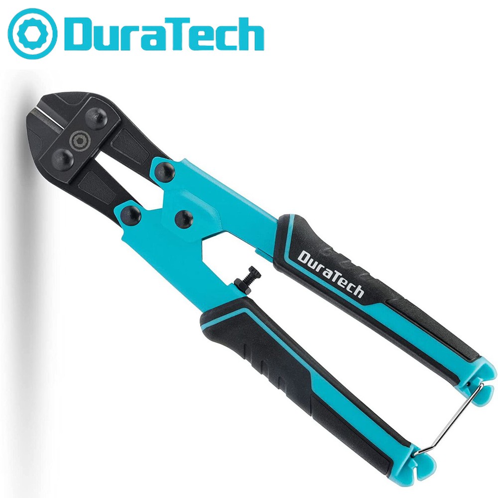 DURATECH 8" Bolt Cutter for Wire Cable Security Lock Chrome Vanadium Steel Blade