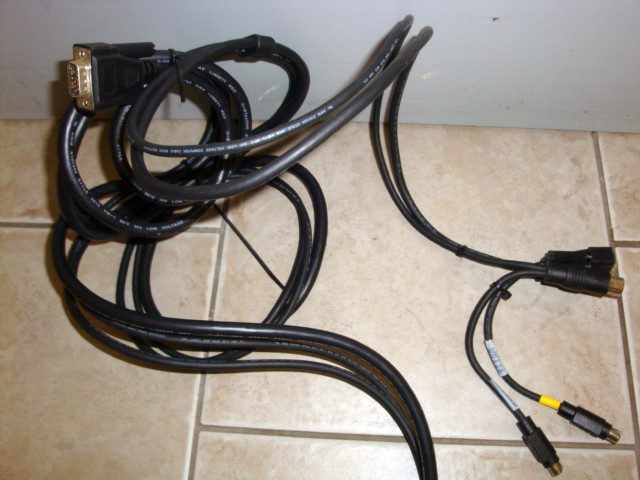 Cybex Rear Access KVM Switch XP4040 / XPST XPAC with cables