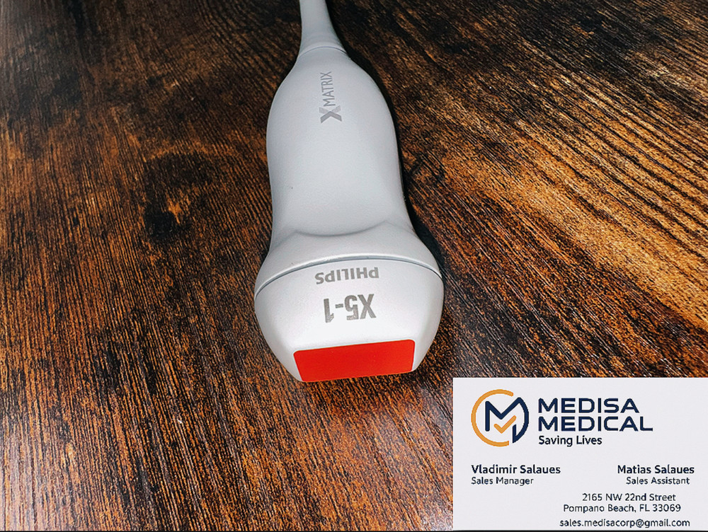 Philips X5-1 xMatrix Sector Array Ultrasound Transducer
