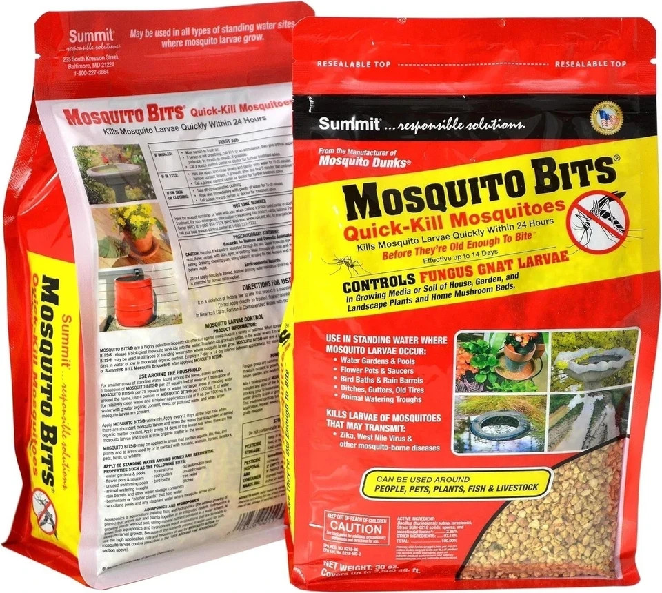 Summit 117-6 Mosquito Bits, Granular, 30 oz Package