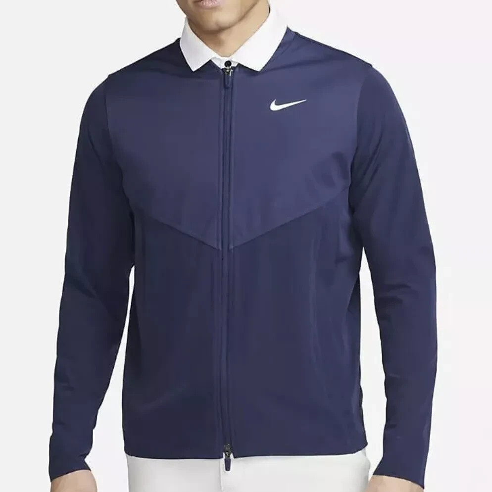 Nike Tour Essential Golf Jacket Blue DV1663-410 Men’s Size MD