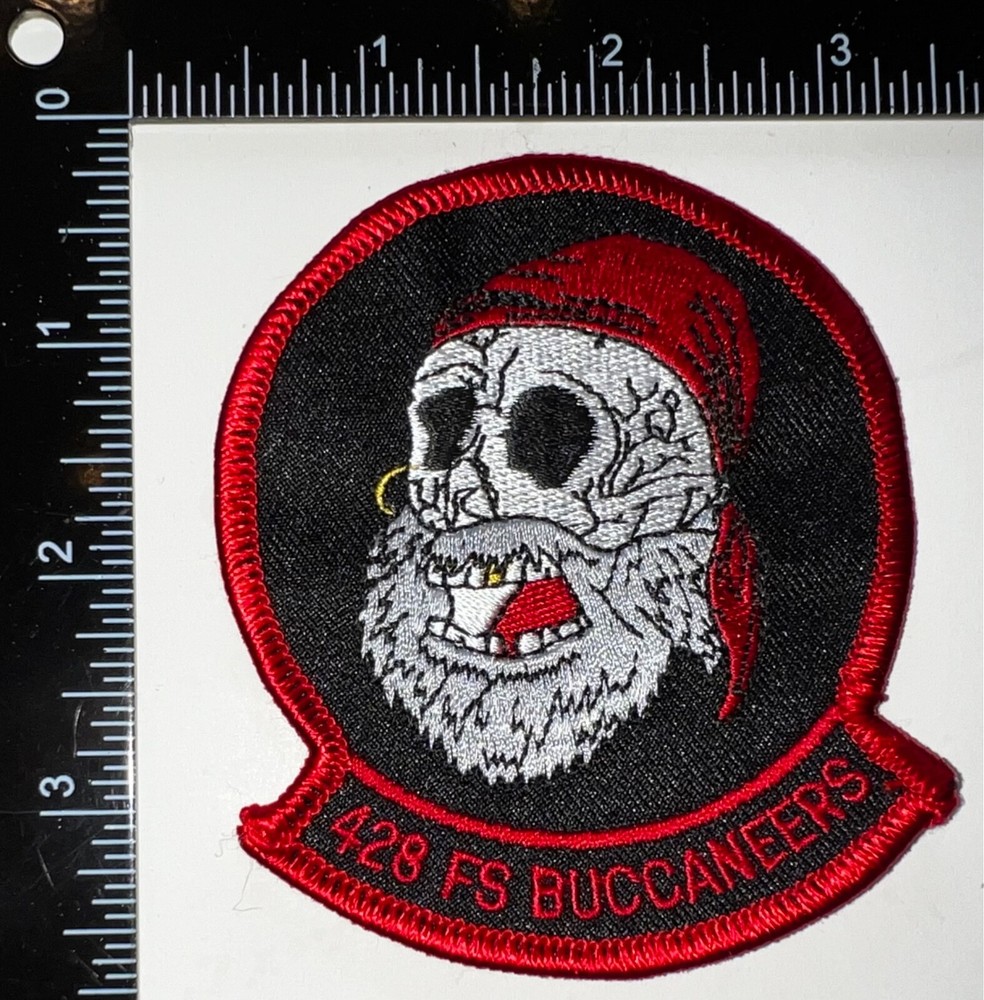 USAF 428th Fighter Squadron Buccaneers Patch