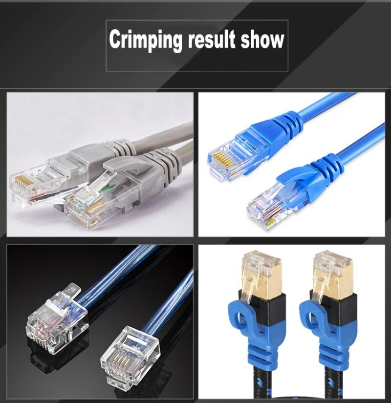 Automatic RJ45 Connector Lan Cable Crimping Machine Ethernet Crimp Machine