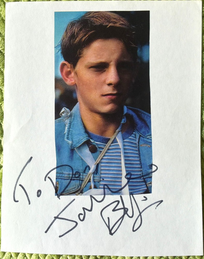 Jamie Bell Hand Signed Paper