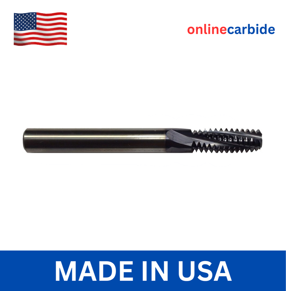 6-32 CARBIDE THREAD MILL - TiALN COATED