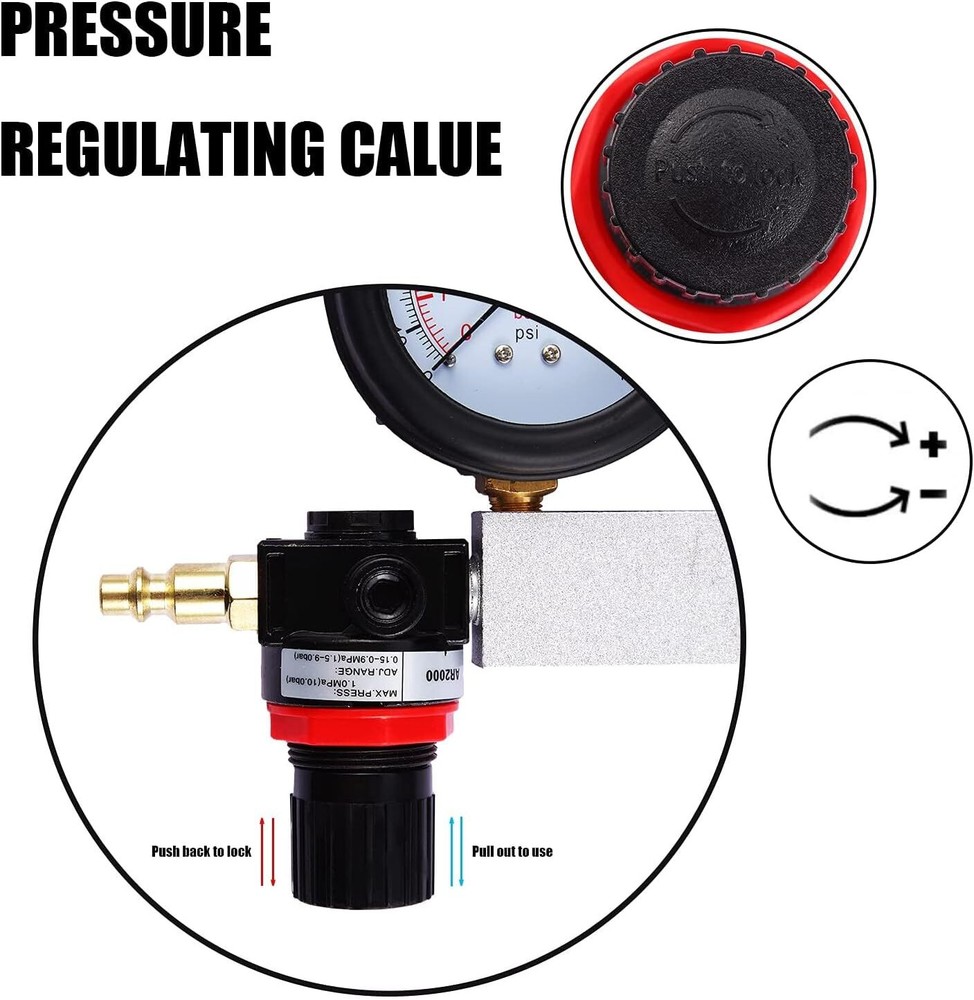 Cylinder Leak Down Tester Engine Compression Diagnosis Tester for GasolineEngine