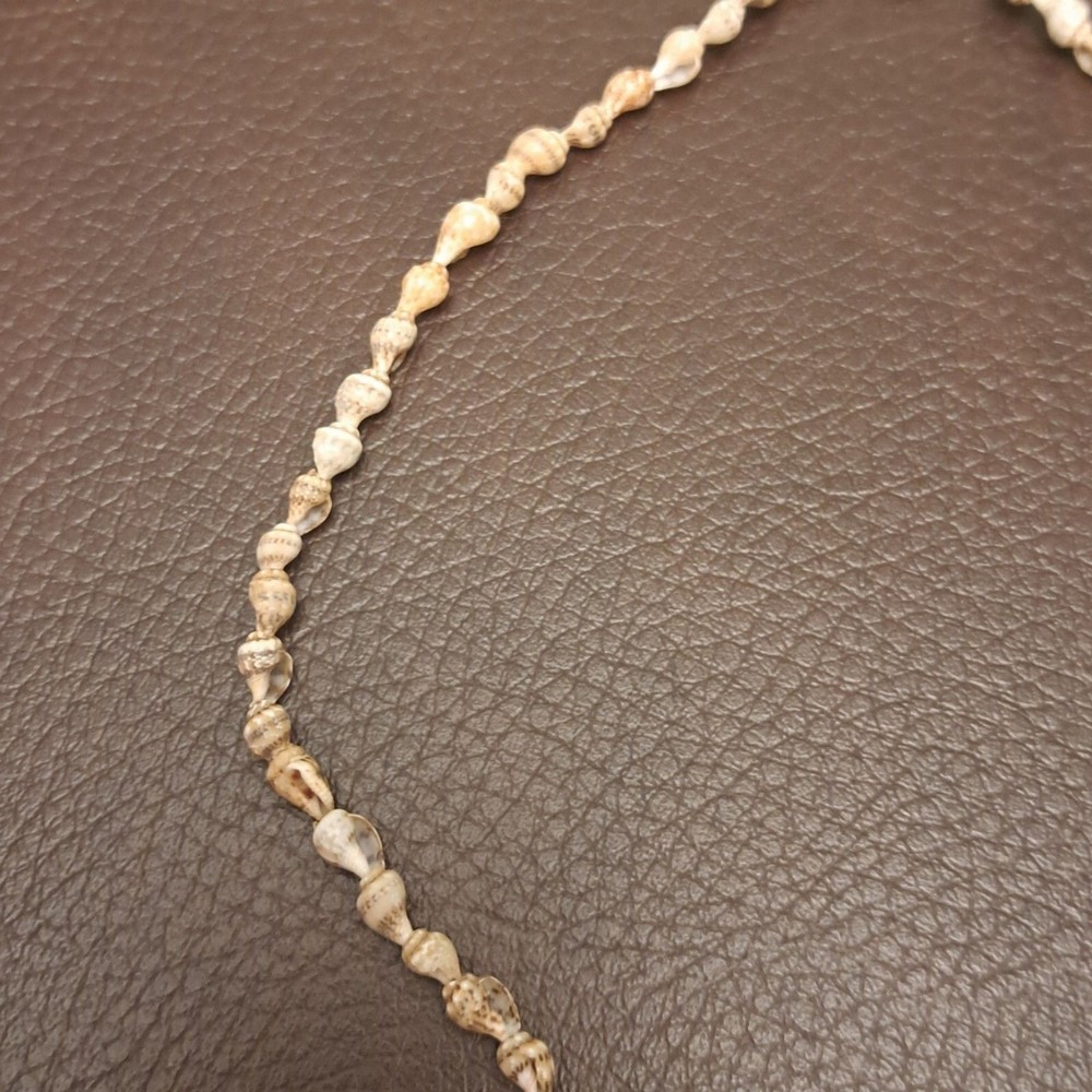 Handmade Necklace Made From Tiny Shells Beach Sea