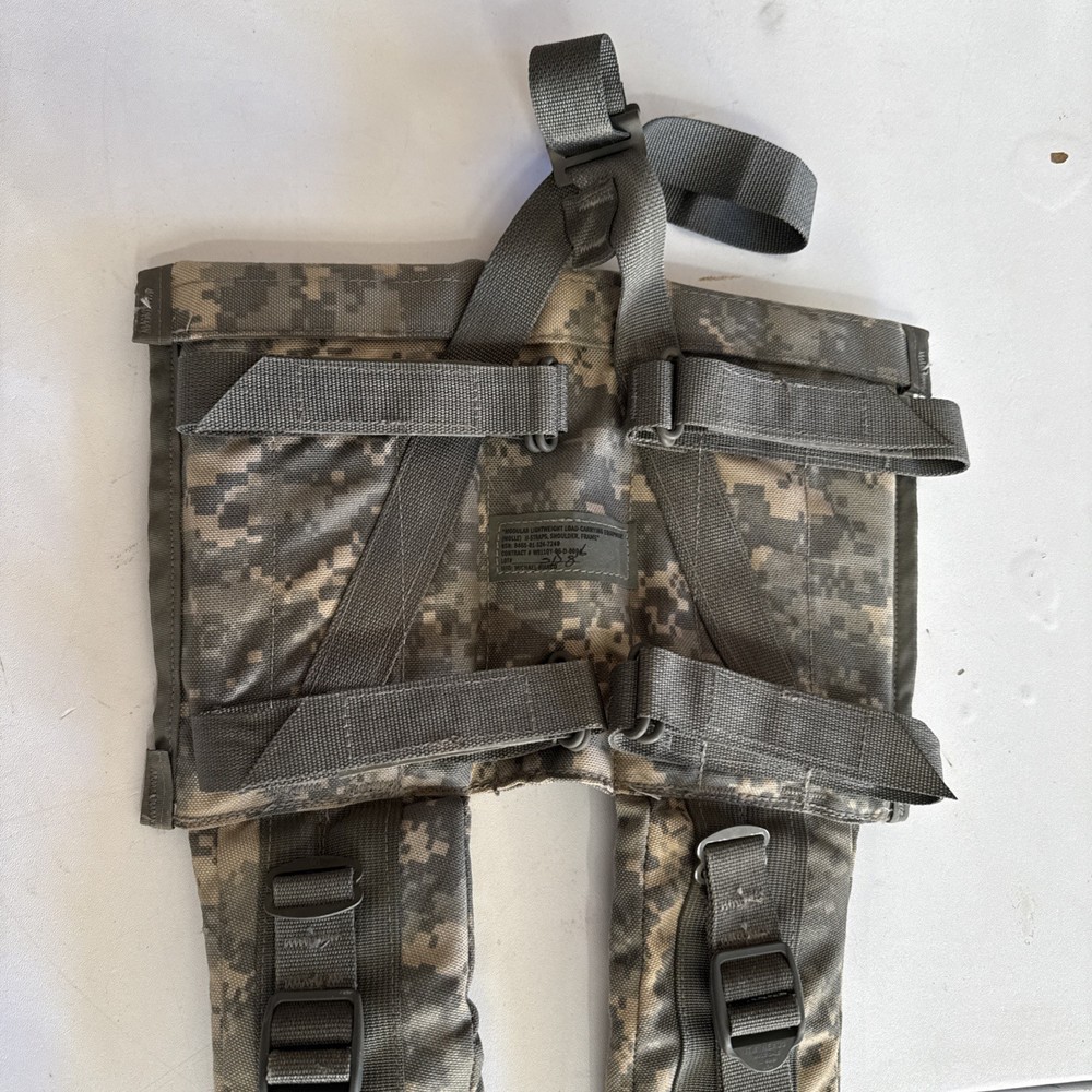 USGI MOLLE II ENHANCED FRAME SHOULDER STRAPS with Load Lifters ACU