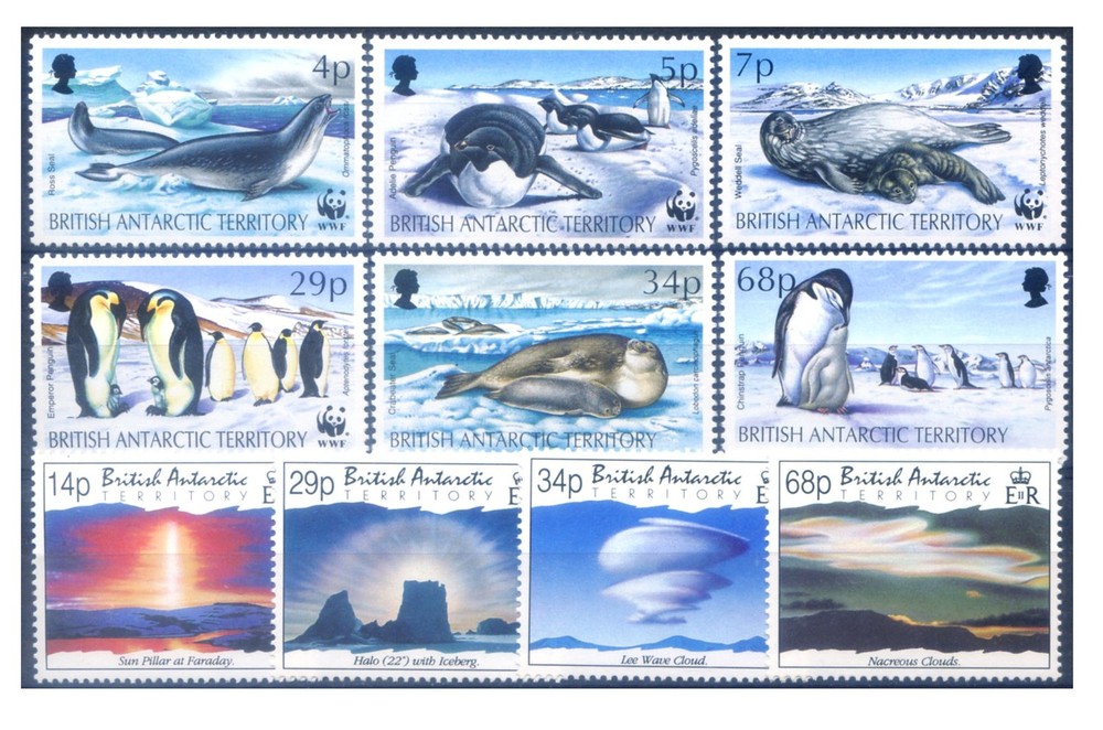 British Antarctic Territory. Complete vintage 1992.