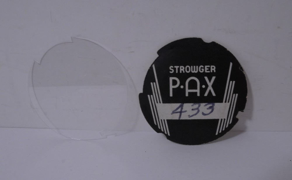 ORIGINAL Automatic Electric No. Card (P.A.X. 433) for an A/E 40 or 50 Dial Ring