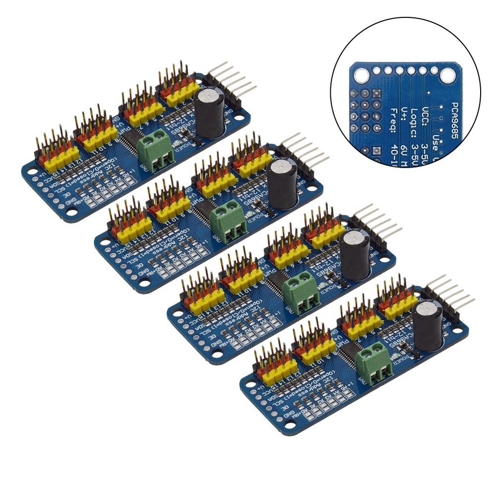 PCA9685 Module I2C Controller For Arduino Projects 3.3V MCU Compatible