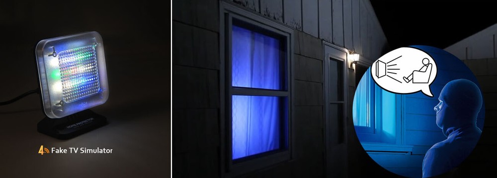 MaximalPower Fake TV Simulator Extra Bright LED Light & Timer (UL Certified)