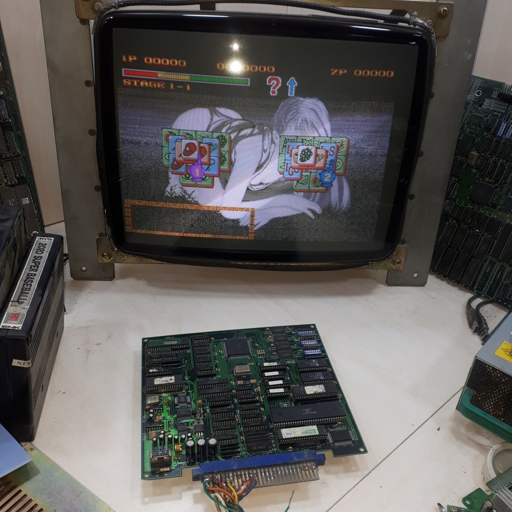 DRAGON WORLD BY IGS ARCADE PCB JAMMA ORIGINAL- WORKING