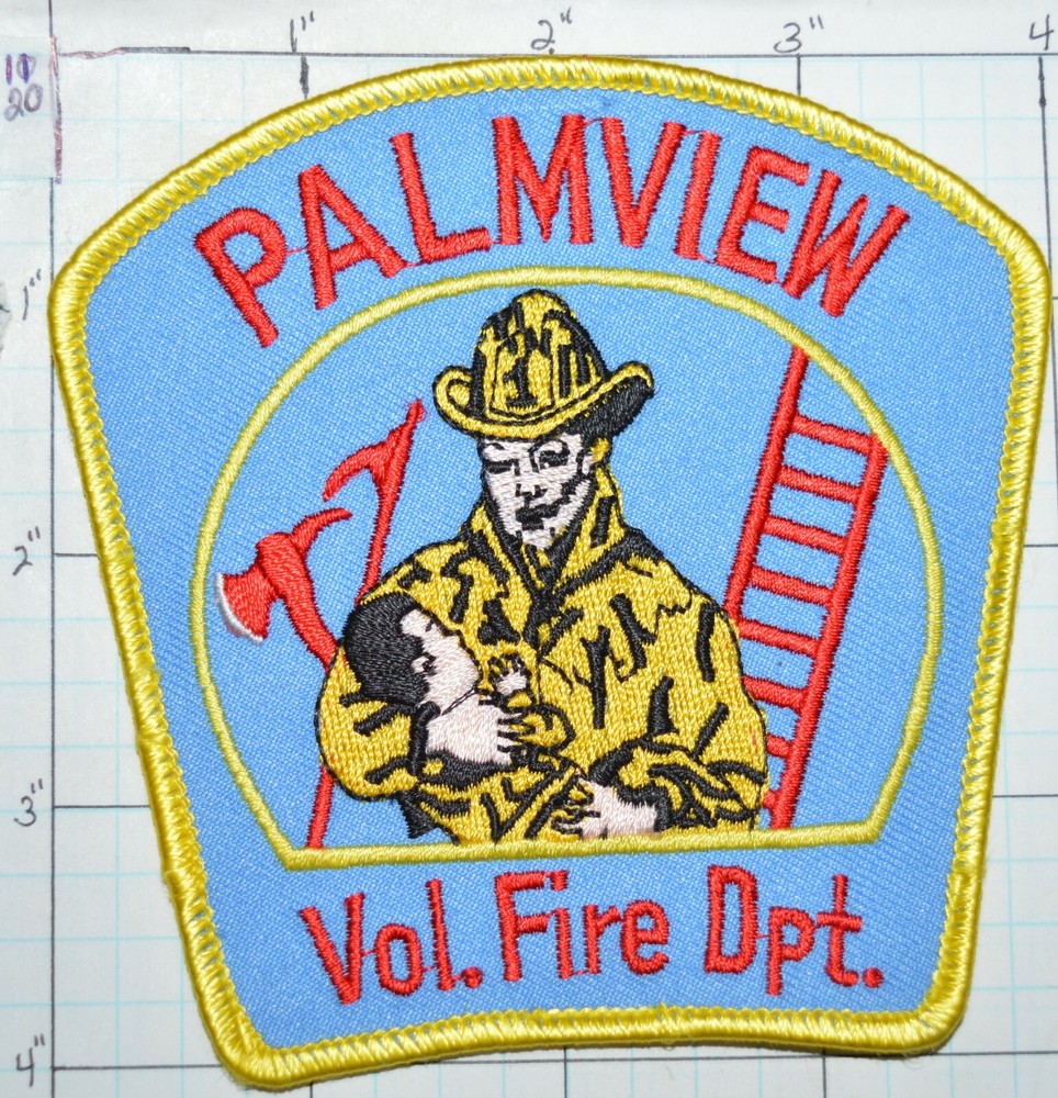 TEXAS, PALMVIEW VOL FIRE DEPT PATCH