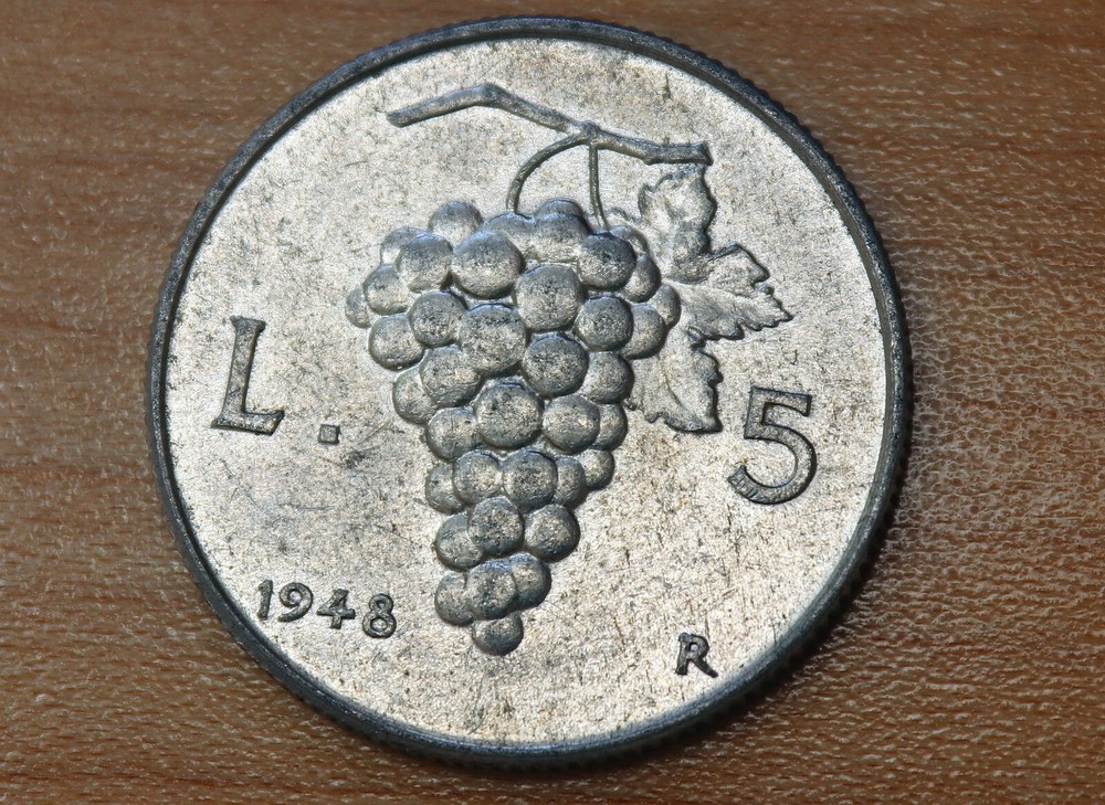 1948 Italy 5 Lire