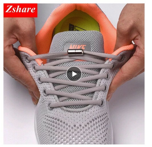 + LACES ELASTIC SHOES WITHOUT BOW ELASTICATED LACES NOVELTY 19 COLORS