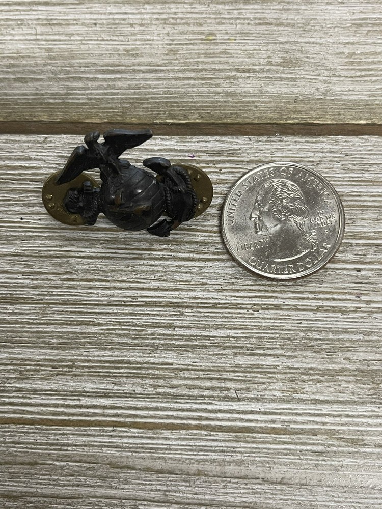 USMC Enlisted Emblem Single Pin-Back Clutch-Back Pin
