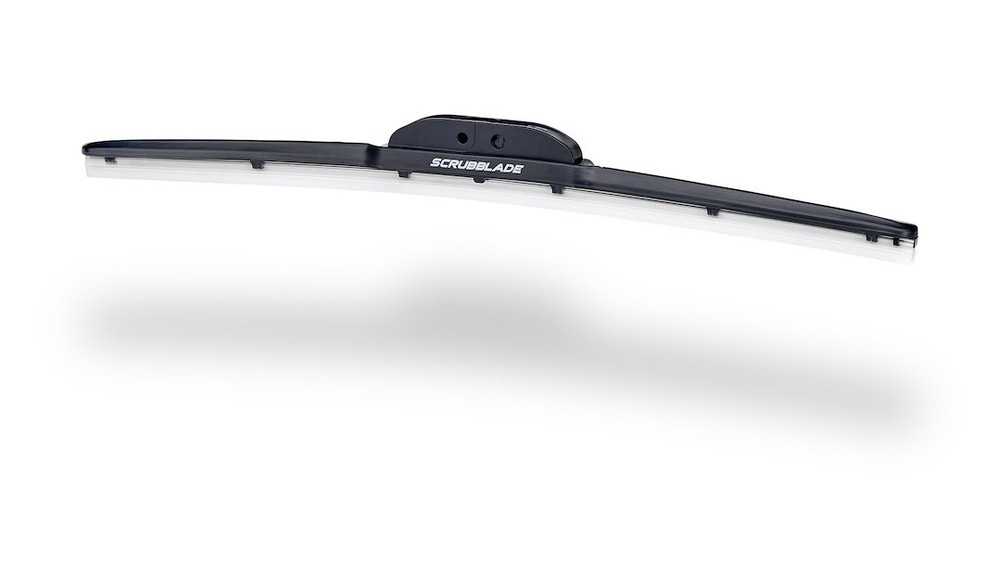 SCRUBBLADE 24'WHITE SILICONE SHADEBLADE PER BA- CBW2400