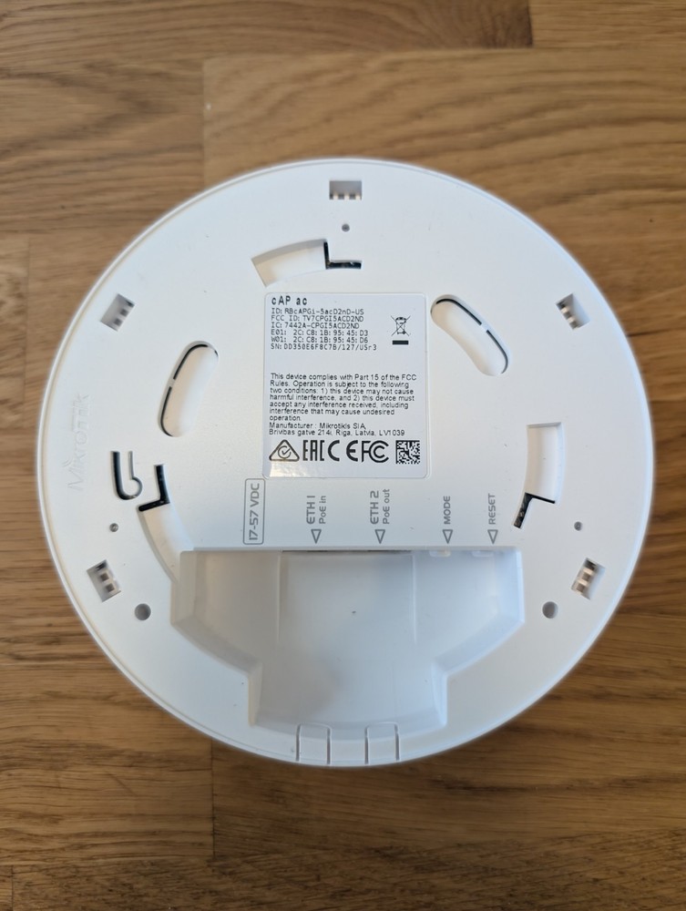 Mikrotik cAP ac | RBcAPGi-5acD2nD | Wireless Access Point