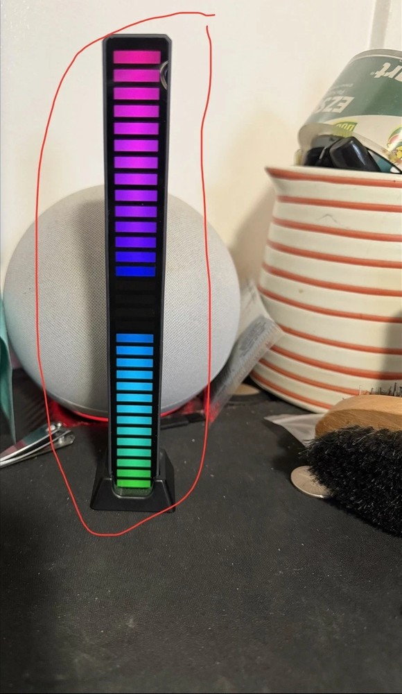 Monster RGB+IC Equalizer Light Bar Multicolor Sound Reactive Bluetooth Control