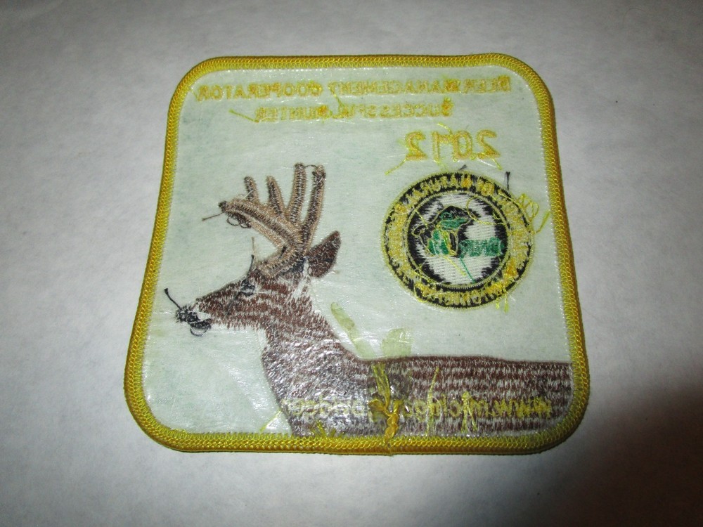 2012 MICHIGAN DNR SUCCESSFUL DEER HUNTER PATCH-