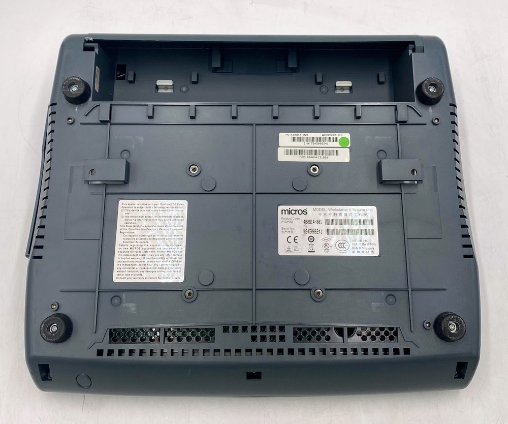 Micros Workstation 5A System Unit 400814-101