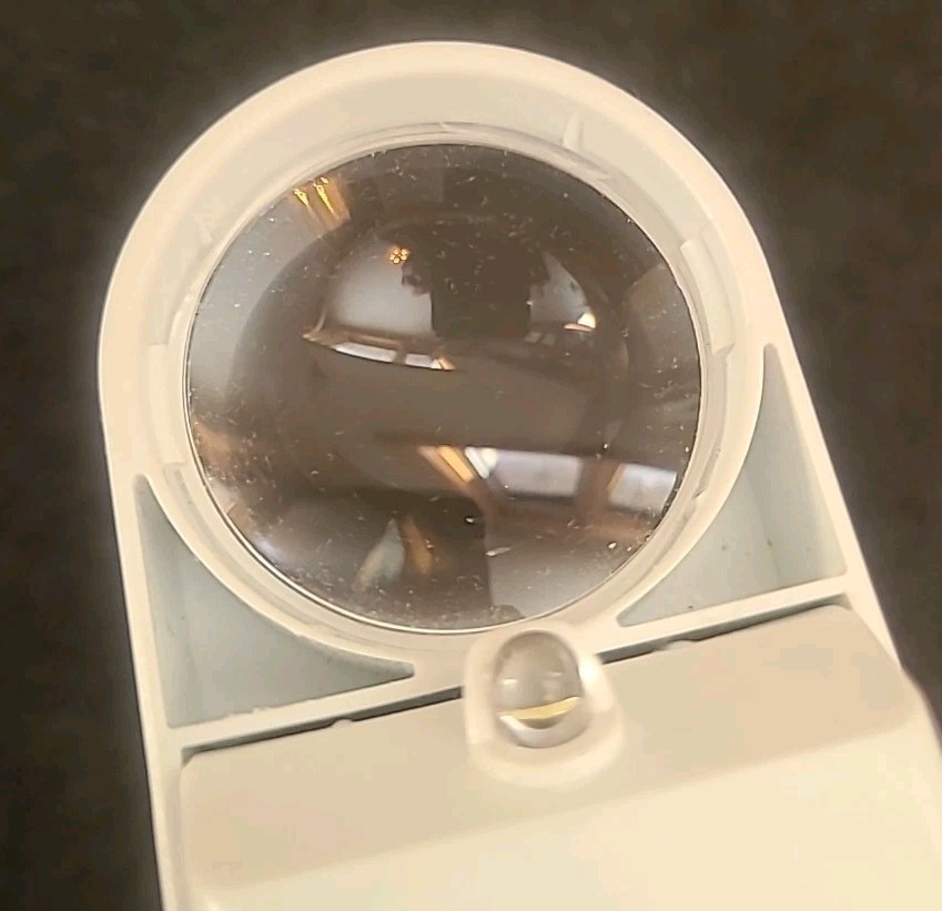 7.5X Mattingly Low Vision Smart Mag Power Handheld Magnifier Led Light White