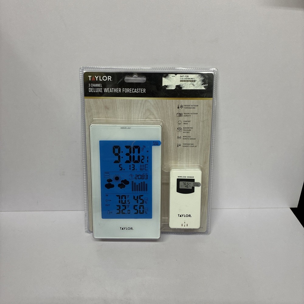 Taylor Precision Products Digital Deluxe Weather Forecaster