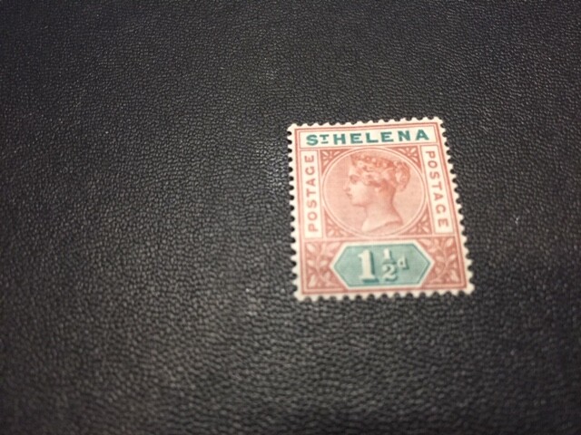 St. Helena stamp 42 MH
