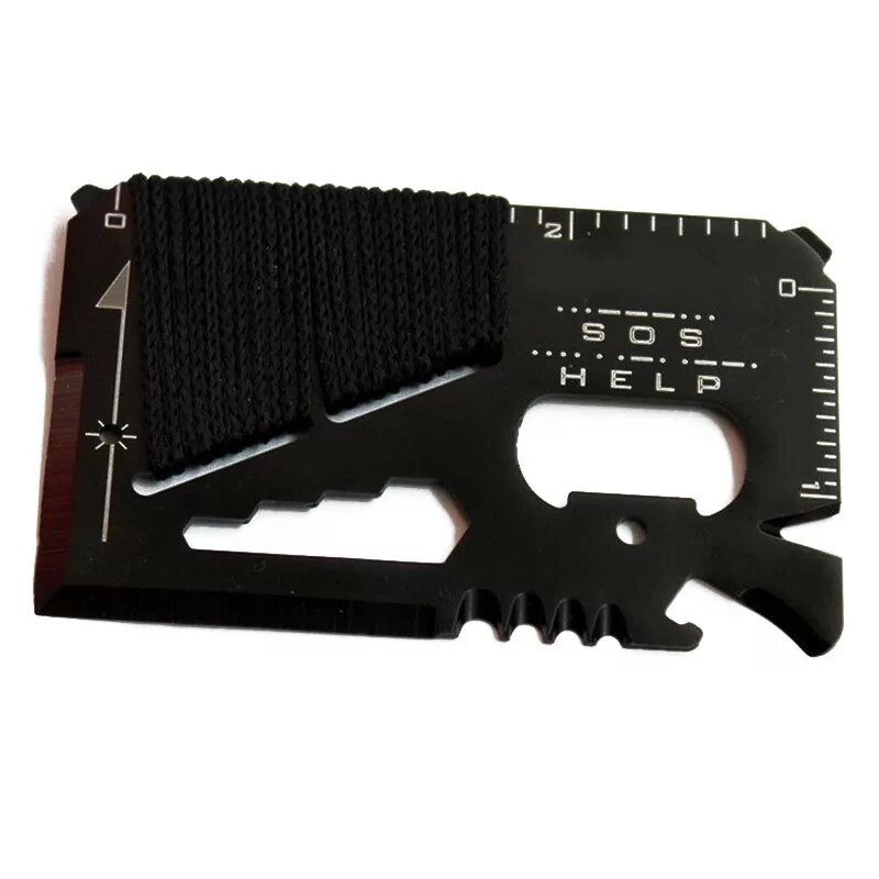 14in1 Multi-Tool - Edc for Wallet Outdoor Survival Notfall-Gadget