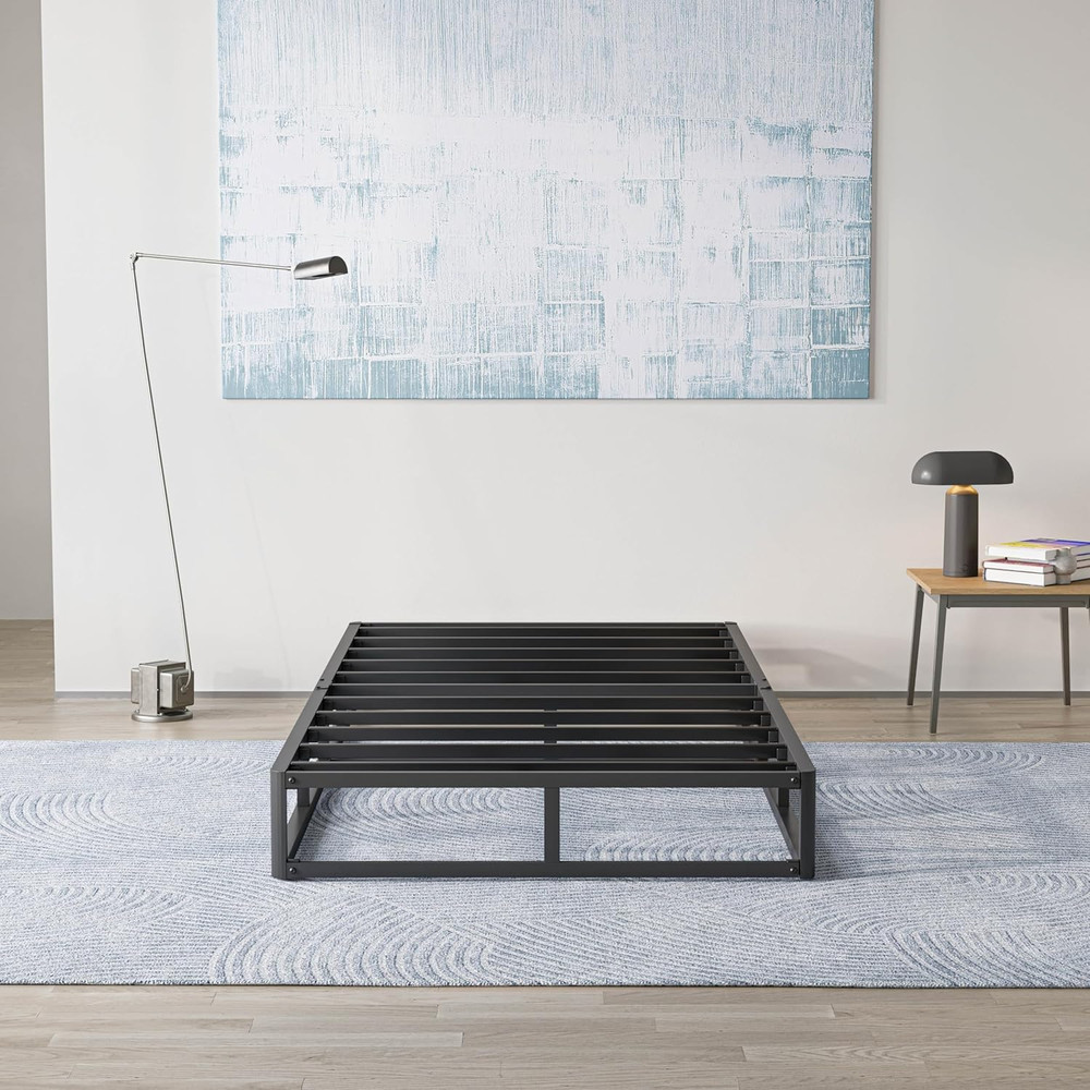 Twin Size 5" Low Profile Metal Box Spring, 3000lbs Capacity, Easy Assembly