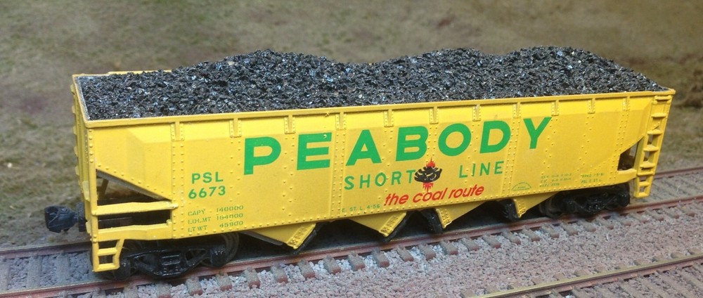 Realistic Coal Loads for Athearn 40' Quad Hopper