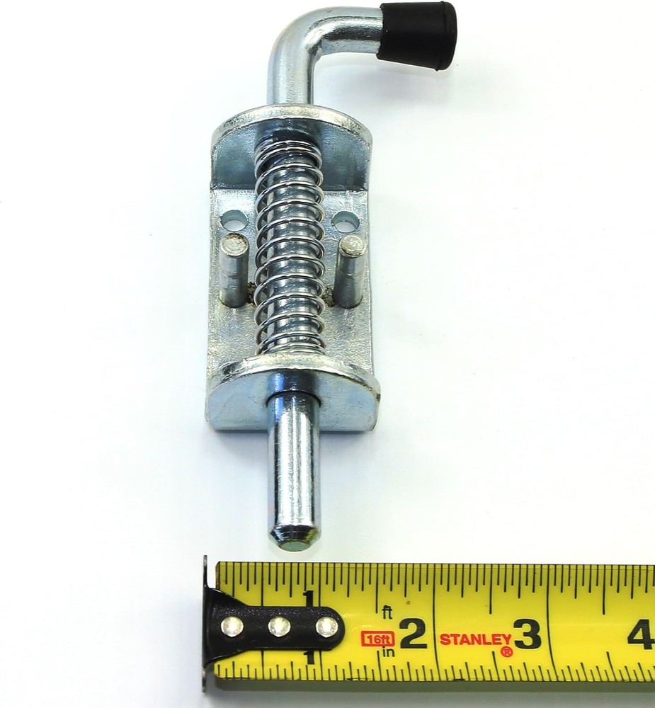 2pcs Spring Loaded Pin Latch Lock for Trailer Tail Gate Ramp Truck Door Fence RV