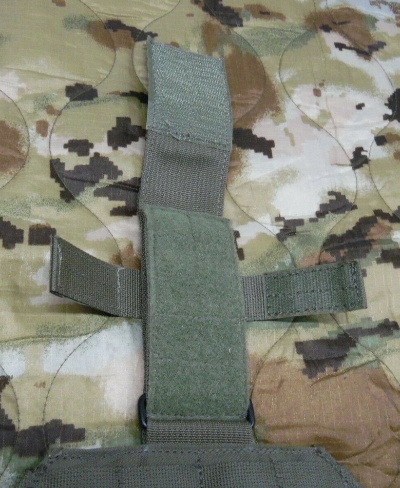 Eagle Industries MOLLE Drop Leg Panel With Hip Extender Ranger Green USGI NOS