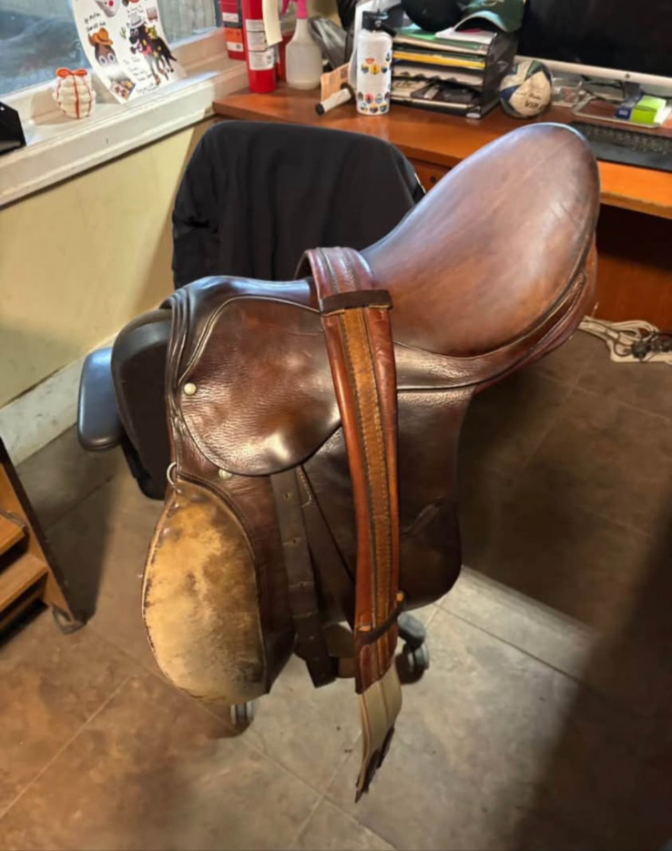 17” All Purpose Stubben Saddle and 50” girth