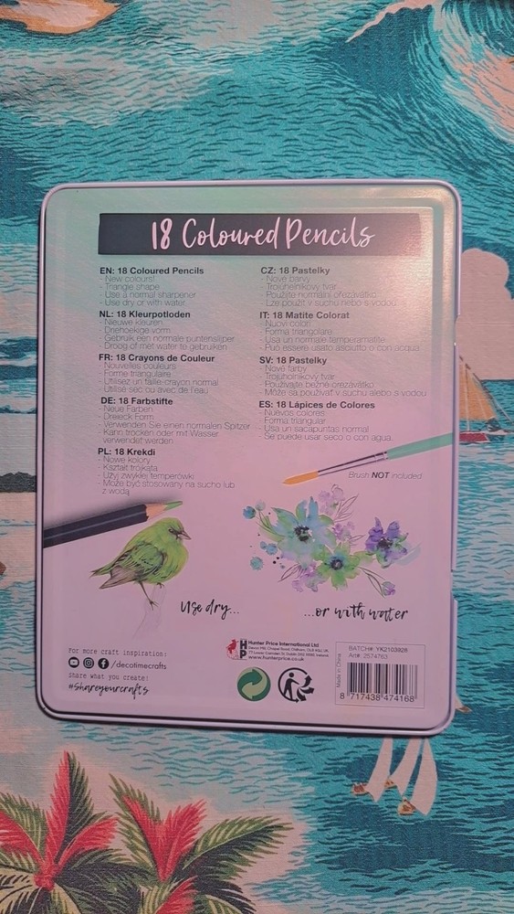 DecoTime 18 Coured Pencils ✏️
