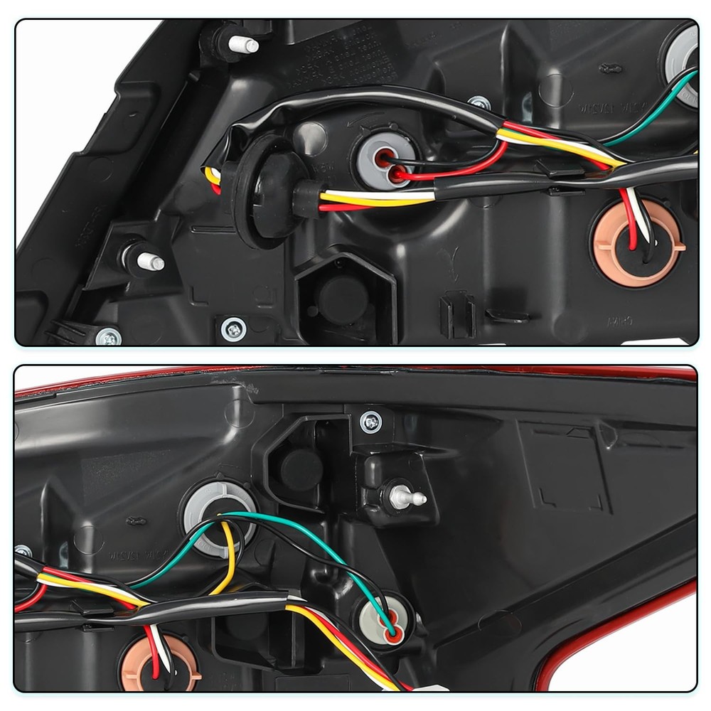 Altima Tail Light Assembly 2016-2018 Brake Light Bulbs Included Driver Left Side