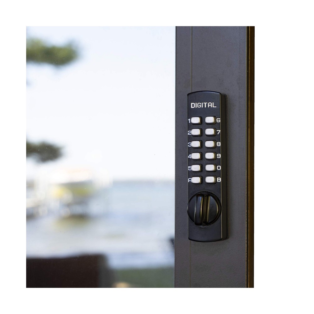 C150JB Surface Mount Hook Bolt Jet Black