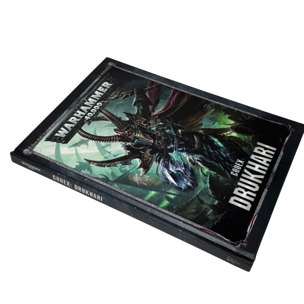 Warhammer 4000 Codex Dark Eldar OOP Hardcover RPG Book